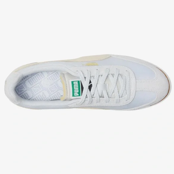 NEW Puma Arizona White and Beige Sneakers Shoes 8 - Picture 3 of 11